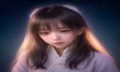 森林雨声ASMR视频封面，绿叶在夜雨中轻颤，深夜解压午夜视频治愈系内容