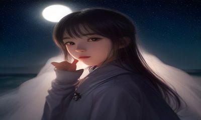 深夜剧情短片封面，昏黄路灯下两个人的背影，充满故事感的午夜视频场景